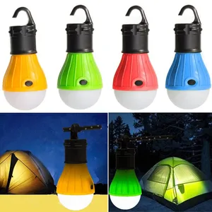 Lampe de Camping à ampoules LED, lampe de Camping alimentée par batterie pour l'extérieur et l'intérieur
