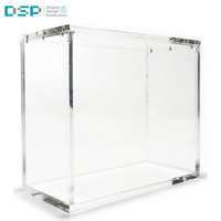 Boîte de protection en acrylique pour Elite Trainer Box, fabriquée en usine au Vietnam, avec aimants puissants, résistante aux UV, avec couvercle magnétique