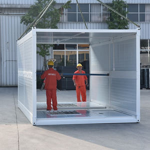 Vente en gros de maison conteneur pliable personnalisée pour hôtel Design moderne couleur personnalisable installation rapide tailles 20 pieds/40 pieds ISO9001 - Product Image 1
