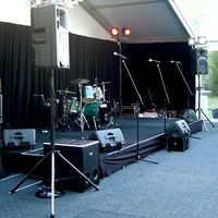 Plateformes de scène Plate-forme de scène portable Pont en aluminium Podium extérieur pour événements Concert Mariage
