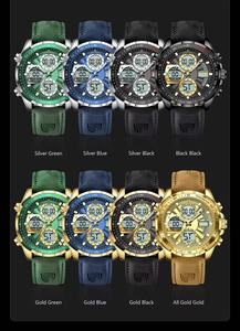 POEDAGAR E108 Dual Display Digital LED Watches for Men Waterproof Electronic Multifunctional Date Week Sports Reloj Watch - Product Image 6