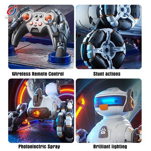 Chengji uzaktan kumandalı <span class=keywords><strong>Robot</strong></span> köpek oyuncak akıllı modeli serin tasarım hafif müzik 2.4g akıllı 8 tekerlek elektronik dublör <span class=keywords><strong>Robot</strong></span> köpek oyuncak - Product Image 2