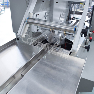 Coretamp VT-110 automatic multi function Hardware  horizontal pipe/<span class=keywords><strong>chocolate</strong></span>/pie/lemon slice packaging machine - Product Image 5