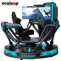 Simulador de Vuelo VR para Enseñanza y Entrenamiento, Equipo de Ejercicio para la Popularización de la Ciencia, Simulación de Estudio, Simulador de Vuelo 7D en Cabina