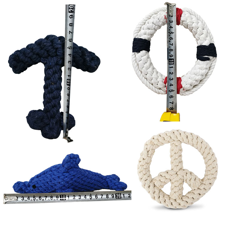Интерактивная Жевательная веревка для прорезывания зубов игрушки для собак прочная хлопковая Веревка Жевательная игрушка