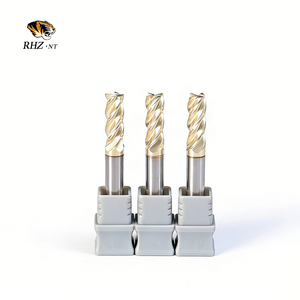 High Precision 16mm Carbide Milling Cutter OEM/ODM Customization 35 Helix Angle 4-Flute Tisin+X Coated Flat <strong>End</strong> <strong>Mill</strong> 50mm Length - Product Image 5