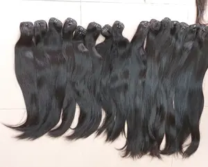 vip מחיר סיטונאי גולמי תוספת שיער אדם וייטנאמי שיער הודי גולמי בורמזאי מתולתל גוף טבעי גלי