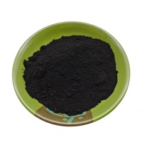 Pigment noir supra, pigment noir de carbone, pigment alimentaire, pigment noir de lampe, poudre de pigment noir cosmétique, noir pour cirage de chaussures