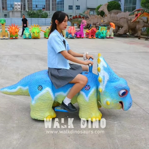 Équipement d'amusement télécommandé pour enfants : Dinosaures à chevaucher réalistes pour centres commerciaux (intérieur/extérieur) - Product Image 3