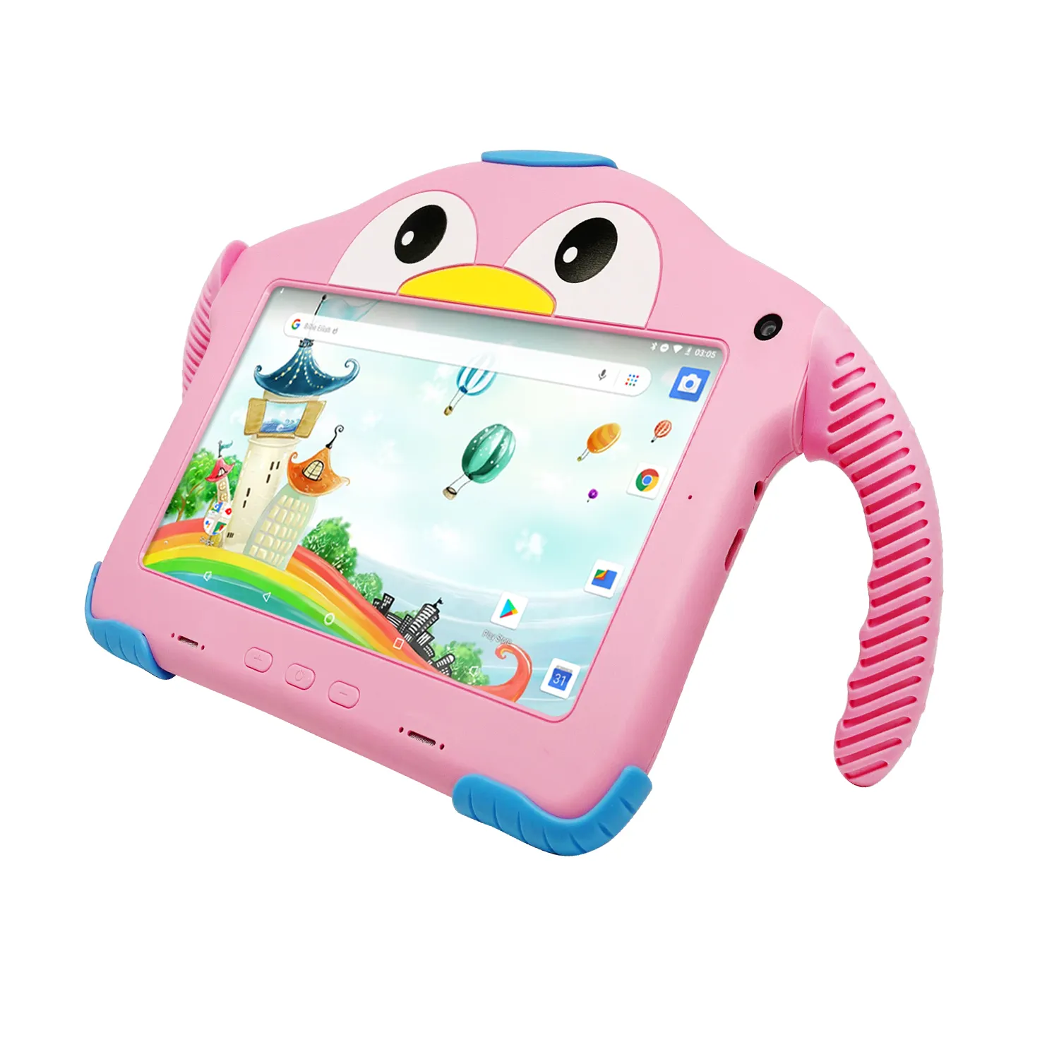 Kindertag am besten für Kinder Geschenke 7 Zoll Kinder Tablet PC Touchscreen 1 32GB WLAN Android 10.0 Version Kinder lernen Tablet