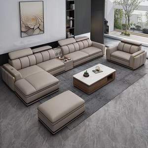 Set <span class=keywords><strong>Sofa</strong></span> seksi kulit asli Italia kualitas tinggi dengan Speaker dan proyektor <span class=keywords><strong>Sofa</strong></span> ruang keluarga dengan harga murah - Product Image 4