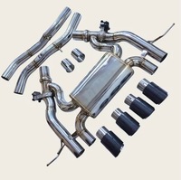 Tuyaux d'échappement DZ personnalisés en acier inoxydable 3.0t M3 G80 M4 G82, système d'échappement haute performance de qualité supérieure