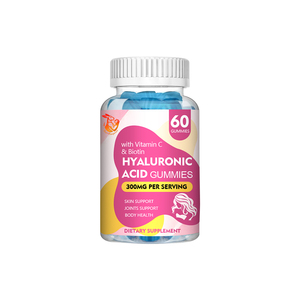 Premium High Hyaluronic Acid Gummies with 5000mcg Biotin for Youthful Skin Support Healthy Joint Beauty Supplement Gummies - Product Image 1