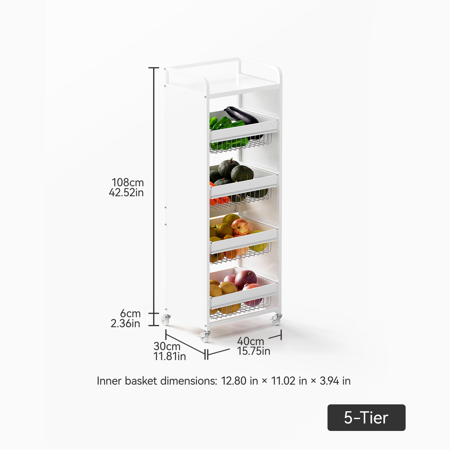 White-5-Tier
