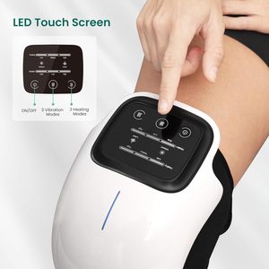 Masseur de genou intelligent avec chaleur, lumière rouge et vibrations, 3 en 1 sans fil, cadeaux mis à jour en 2025 pour grand-mère et grand-père - Product Image 3