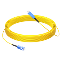 1m (3ft) Fiber Patch Cable 1 Fiber SC UPC Simplex to SC UPC Simplex Single Mode (OS2) Riser (OFNR) 2.0mm Tight-Buffered Yellow