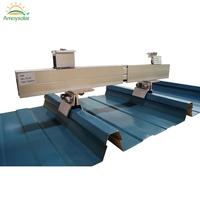 Système de Support de montage de toit trapézoïdal pince de toit ondulée Kit de montage de panneau solaire