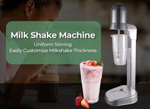 Mélangeur à milk-shake commercial à tête unique en acier inoxydable, meilleure machine à milk-shake électrique pour hôtels et restaurants - Product Image 2