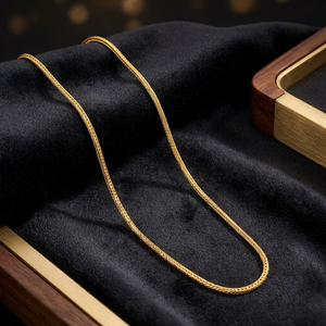 สร้อยคอทองคำไมโคร 14K 18K 24K แบบขายส่ง, สร้อยคอแฟชั่น, สร้อยคอหรูหรา, ดีไซน์สร้อยคอทันสมัย - Product Image 1