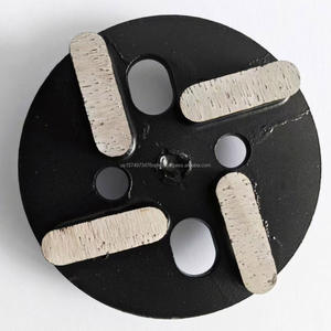 100mm 4 pouces 60 # disque de meulage de sol niveau H disque de meulage de béton disque de coupe de diamant pour rectifieuse de sol en Chine - Product Image 4