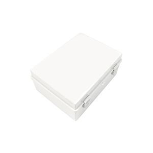 400X300X170MM Hinged Grey Cover IP67 <b>Waterproof</b> Plastic Enclosure for <b>Electrical</b> Project Includes Mounting Plate Wall Bracket - Product Image 1