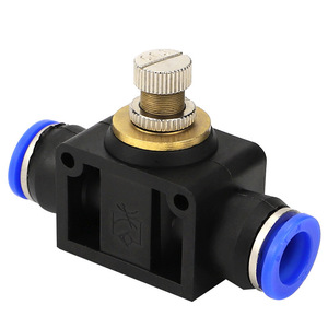 <b>Pa</b> La Lsa Flow Control Valve 1/4 In Quick Connect Pneumatic Regulating Valve For Gas Normal Temperature Operation - Product Image 3