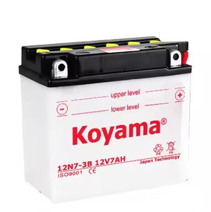 Batería recargable para motocicleta, 12V7Ah, batería <span class=keywords><strong>de</strong></span> plomo ácido con carga seca para Motor/<span class=keywords><strong>moto</strong></span> <span class=keywords><strong>de</strong></span> nieve/Scooter/ATV, fábrica Koyama OEM - Product Image 2