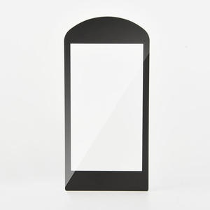 Factory Customized Anti-Fingerprint Silver Glass Panel Anti-Reflective Coating Tempered Anti-Glare Touch Glass for Outdoor Gym - Product Image 5