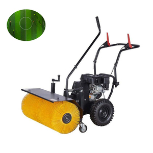 School Lawn Sanding Machine Artificial Grass 6.5hp Brushing Machine Hand Push Small Snow Sweeper - Product Image 4