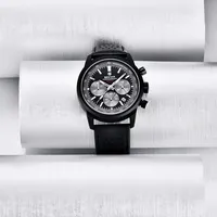 Jam Tangan Pria Benyar 5188 Fashion Terbaru, Jam Quartz Mewah untuk Bisnis, Kalender, Kronograf, Tahan Air