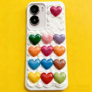 Nuovi Charm in Resina Fai-da-Te <span class=keywords><strong>per</strong></span> Decorazione Cover Telefono, <span class=keywords><strong>Orecchini</strong></span>, Accessori <span class=keywords><strong>per</strong></span> Capelli, Cuori Colorati Glitterati <span class=keywords><strong>per</strong></span> Scarpe - Product Image 1