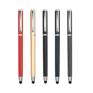 Multi Function Capacitive Touch <b>Pen</b> Metal Gel <b>Pen</b> For Smartphone <b>Tablet</b> Business Meeting Use - Product Image 3