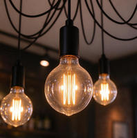 Lustre industriel moderne en fer noir à plusieurs têtes, à LED dimmable, style nordique, directement de l'usine, pour salon et salle à manger
