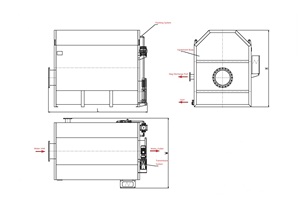 Filtre à tambour rotatif à haute compétence Séparation du déshydrateur de filtre à microécran <span class=keywords><strong>Aquacare</strong></span> - Product Image 5