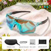 WEST BIKING Lunettes de cyclisme pour enfants et lunettes de protection à changement de couleur, lunettes à changement de couleur sensibles à la lumière, lunettes pour jeunes