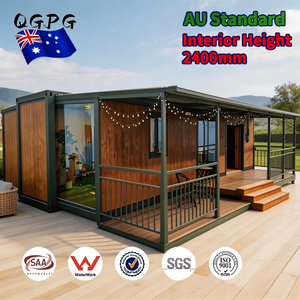 Casa Container Espandibile Portatile da 40 Piedi con 3 Camere da Letto, Villa Prefabbricata di Lusso, Monolocale Prefabbricato da 40 Piedi, Casa Mobile Prefabbricata per Affitto - Product Image 1