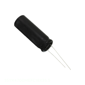 Condensador de Aluminio Original de 4700 uF, 20%, 35V, RADIAL, 35YK4700MEFC18X35.5, de Orificio Pasante - Product Image 1