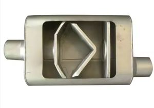 Silenciador de Escape Ovalado <span class=keywords><strong>Flowmaster</strong></span> de Alta Calidad, de 4 y 9 Pulgadas, de Acero Inoxidable Aluminizado para Automóviles - Product Image 3