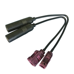 Personnalisation d'usine <span class=keywords><strong>Automobile</strong></span> Voiture Véhicule FAKRA Connecteur FM Radio Connexion Antenne Câble 1 an de garantie Audi 2019- - Product Image 2