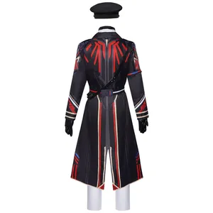 Disfraz de <span class=keywords><strong>Cosplay</strong></span> de Príncipe para Hombre, Uniforme de Juego de Amor, con Sombrero, Conjunto de Disfraz de Halloween, Poliéster - Product Image 2