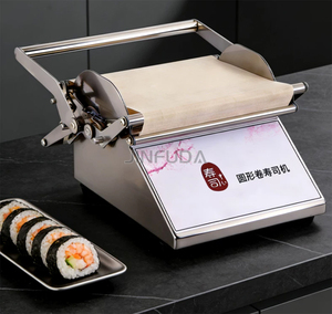 <span class=keywords><strong>Appareil</strong></span> compact de découpe de rouleaux de sushi carrés et ronds pour boulangerie, comptoir de vente de sushis, machine manuelle à <span class=keywords><strong>maki</strong></span> - Product Image 2