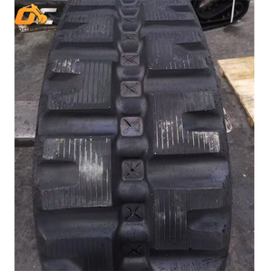 Cadena de goma personalizada para excavadora, para quitanieves, cosechadoras y trepadoras de escaleras, para piezas de excavadora usadas - Product Image 4