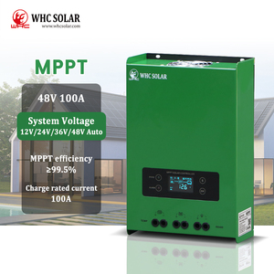 100A MPPT <b>Solar</b> <b>Charge</b> <b>Controller</b> 12/24/48V Lead-Acid/Lithium Battery Compatible High Efficiency - Product Image 1