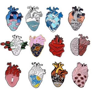 2026 Novo Lançamento: Broches Anatômicos de Coração, Broches de Anatomia Médica, Broches de Neurologia para Médicos e Enfermeiros, para Bolsas, Crachás e Lapelas - Product Image 5