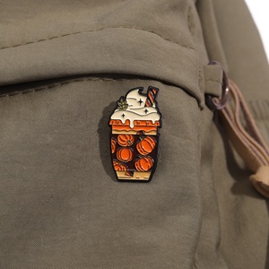 Wholesale Personalized Custom Design Your Own Logo Beverage Brooches Lapel Metal <b>Pins</b> <b>Badges</b> Clothing Accessories - Product Image 4