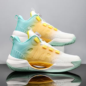 Automne et hiver nouvelle vente en gros OEM fournisseur personnalisé chaussures de haute qualité rétro <span class=keywords><strong>basket</strong></span>-ball chaussures de plein air baskets pour hommes femmes enfants - Product Image 2