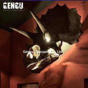 حفريات عظمية ديناصور غاسوسورس هيكل عظمي لديناصور معدني داخلي لمراكز التسوق والمطارات ومراكز الرعاية النهارية ومدارس رياض الأطفال - Product Image 6