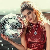 Collier boule disco personnalisé en gros, pendentif boule miroir pour fête rétro années 70 80, événement enterrement de vie de jeune fille, cadeau bijoux