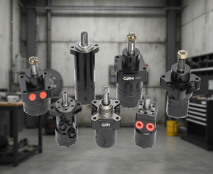 Motor Hidráulico de Engranajes de Alta Calidad 1MF3.2LJ35-2, Motor Hidráulico de Pistones Radiales, Motores Hidráulicos de Engranajes Pequeños Personalizados - Product Image 5