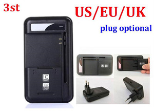 2 trong 1 đa chức năng di động phổ Battery Charger <span class=keywords><strong>Dock</strong></span> với LCD chỉ số màn hình cho điện thoại di động USB-Port - Product Image 6